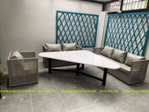 Bộ Sofa Mây Nhựa Cao Cấp TL334