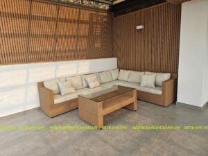 Sofa Mây Ngoài Trời TL1A22