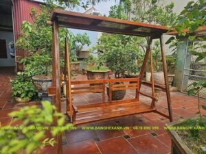 Xích Đu Gỗ Ngoài Trời TL801