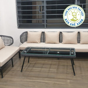 Bàn ghế sofa dây rope TL40