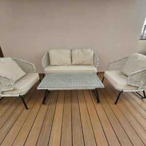 Sofa mây nhựa cao cấp ngoài trời TL3A29