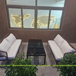 Sofa Mây Nhựa Cao Cấp Ngoài Trời TL614