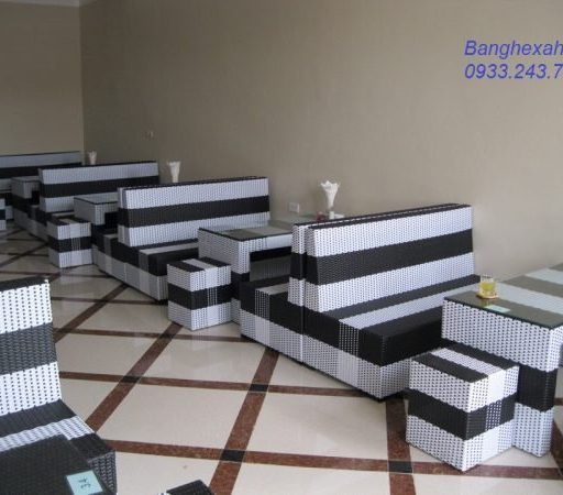 Bàn Ghế Sofa Mây Nhựa TL846