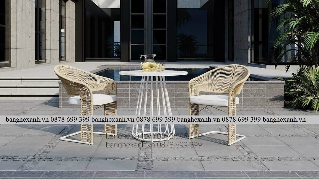 Bàn Ghế Mây Nhựa Cao Cấp TL1A39