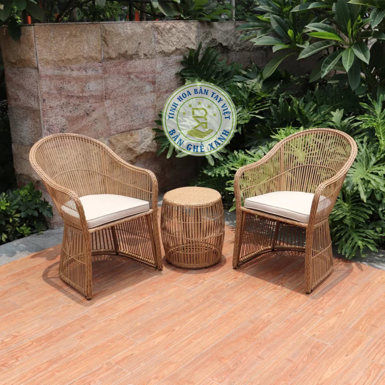 Bàn Ghế Mây Nhựa Cao Cấp TL39