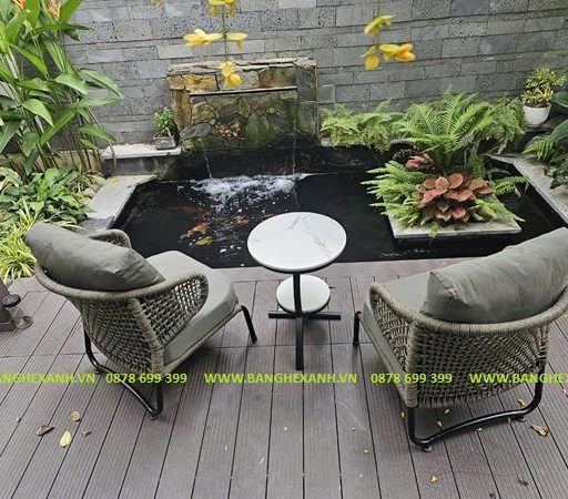 Bàn Ghế Sofa Dây Rope TL132