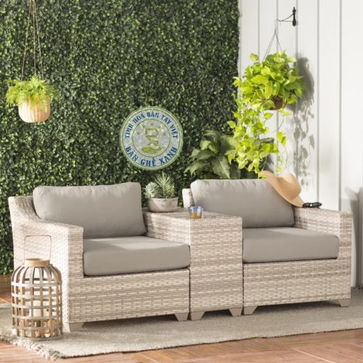 Bàn Ghế Sofa Mây Nhựa TL24