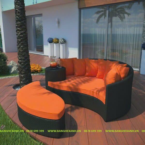 Bàn Ghế Sofa Mây Nhựa TL379
