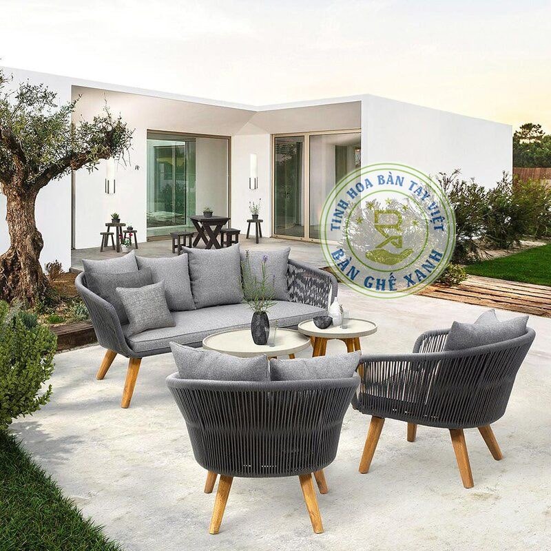 Bàn Ghế Sofa Dây Dù TL01