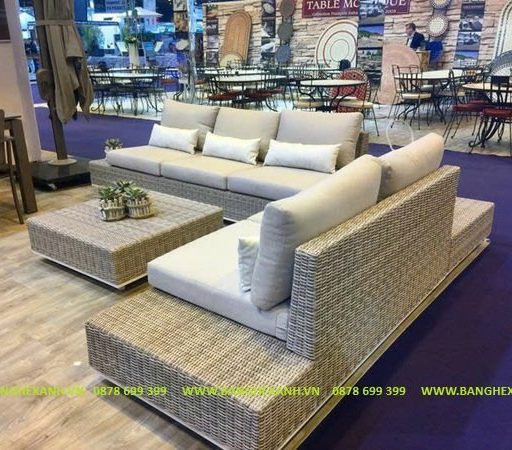 Bộ Sofa Góc Ngoài Trời TL239