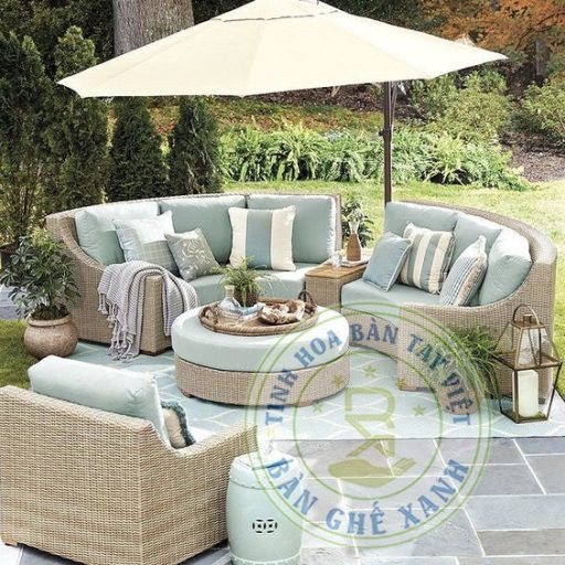 Bộ Sofa Mây Ngoài Trời TL147