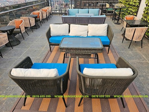 Ghế Sofa Ngoài Trời Dây Rope TL25