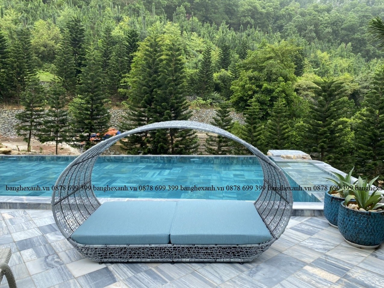 Giường Tắm Nắng Ngoài Trời TL522