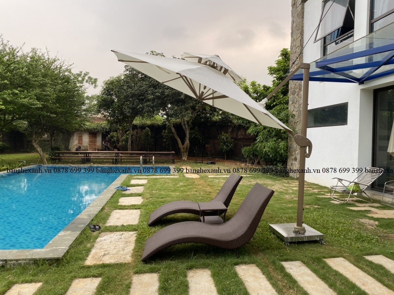 Ô Lệch Tâm Tròn Khung Nhôm TL5A53