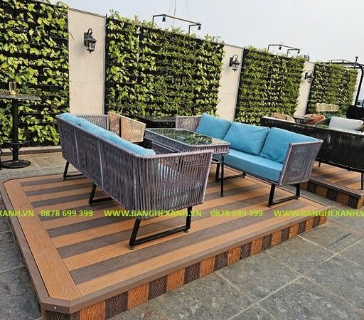 Sofa Dây Dù Ngoài Trời TL34