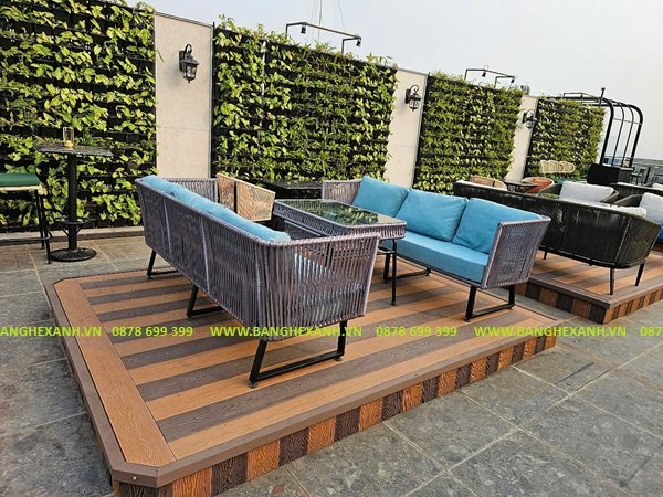 Sofa Dây Dù Ngoài Trời TL34