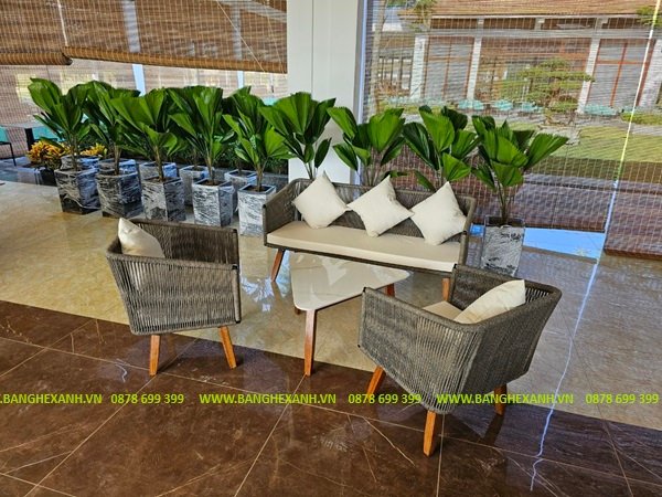Sofa Ngoài Trời Đan Dây Rope TL146