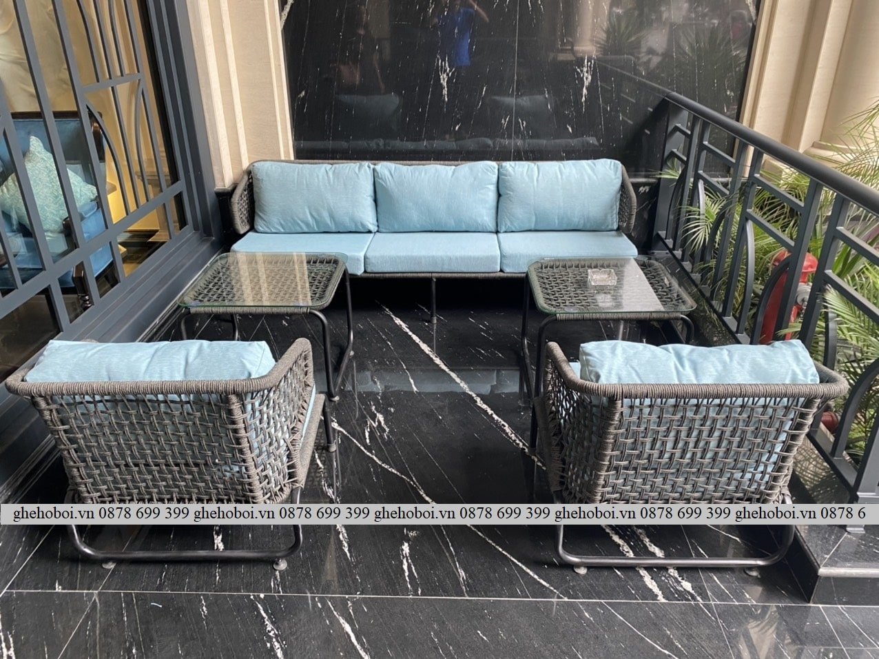 Sofa Ngoài Trời Dây Rope TL158