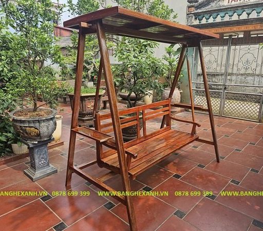 Xích Đu Gỗ Ngoài Trời TL801