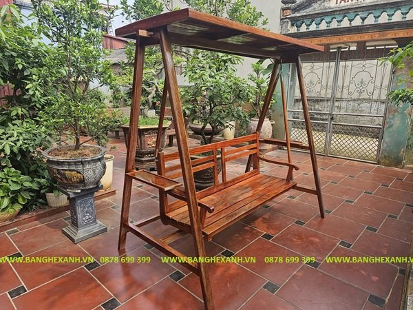 Xích Đu Gỗ Ngoài Trời TL801