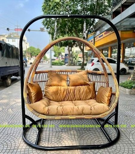 Xích Đu Mây Nhựa Ngoài Trời TL1108