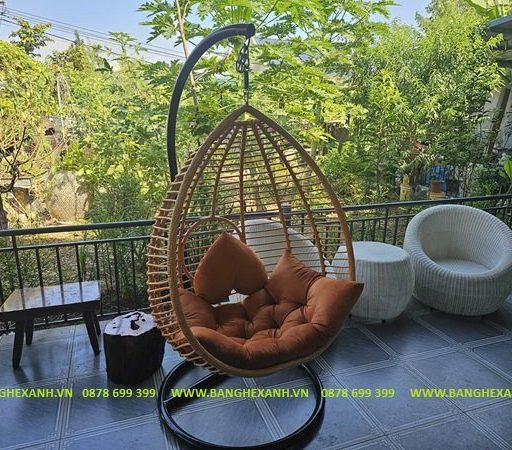 Xích Đu Mây Nhựa Ngoài Trời TL1138