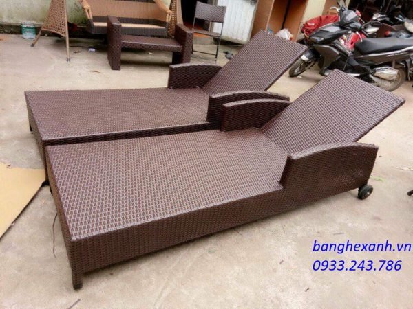 Giường Tắm Nắng Mây Nhựa TL143